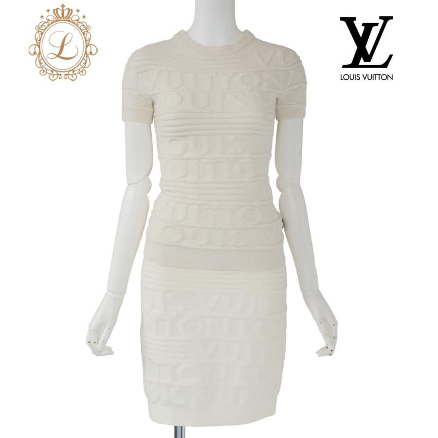 LOUIS VUITTON ルイヴィトン ロゴ トップス スカート セットアップ XS