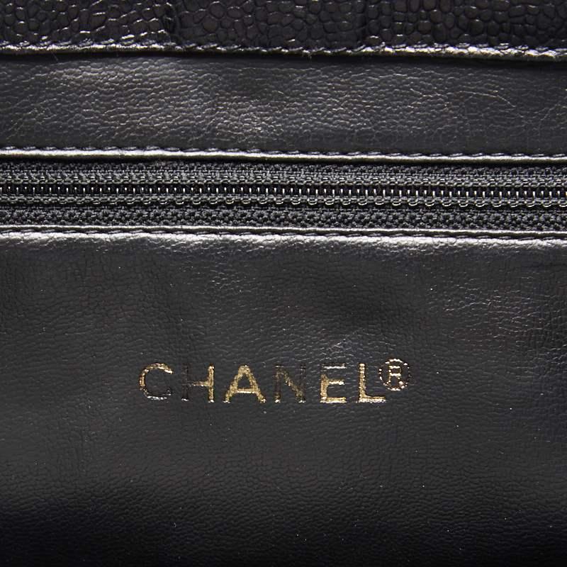 CHANELシャネルトリプルココ ワンショルダーバッグ キャビアスキン 黒（ゴールド金具） ショルダーバッグ レディースショルダ｜yamamotoya2015｜09