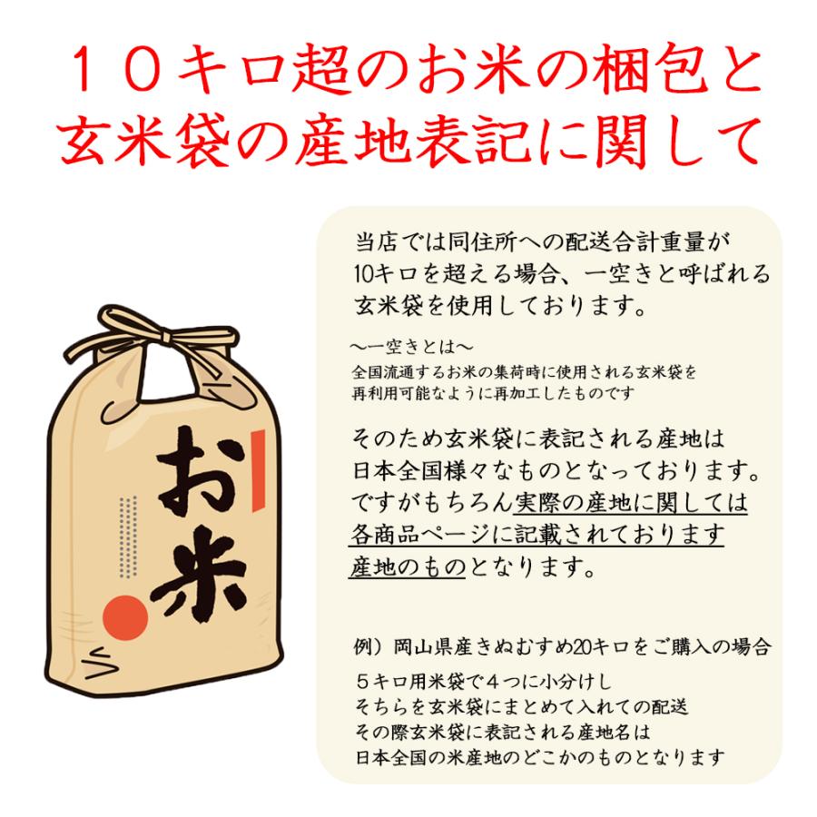 お米 新米 令和5年 岡山県産 あきたこまち 20kg (5kg×4袋) アキタコマチ 一等米 送料無料 安い｜yamamotoyasuosaketen｜08