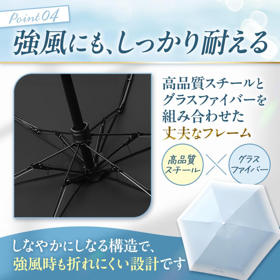 折りたたみ傘 軽量 225g 晴雨兼用 日傘 完全遮光 99%UVカット 