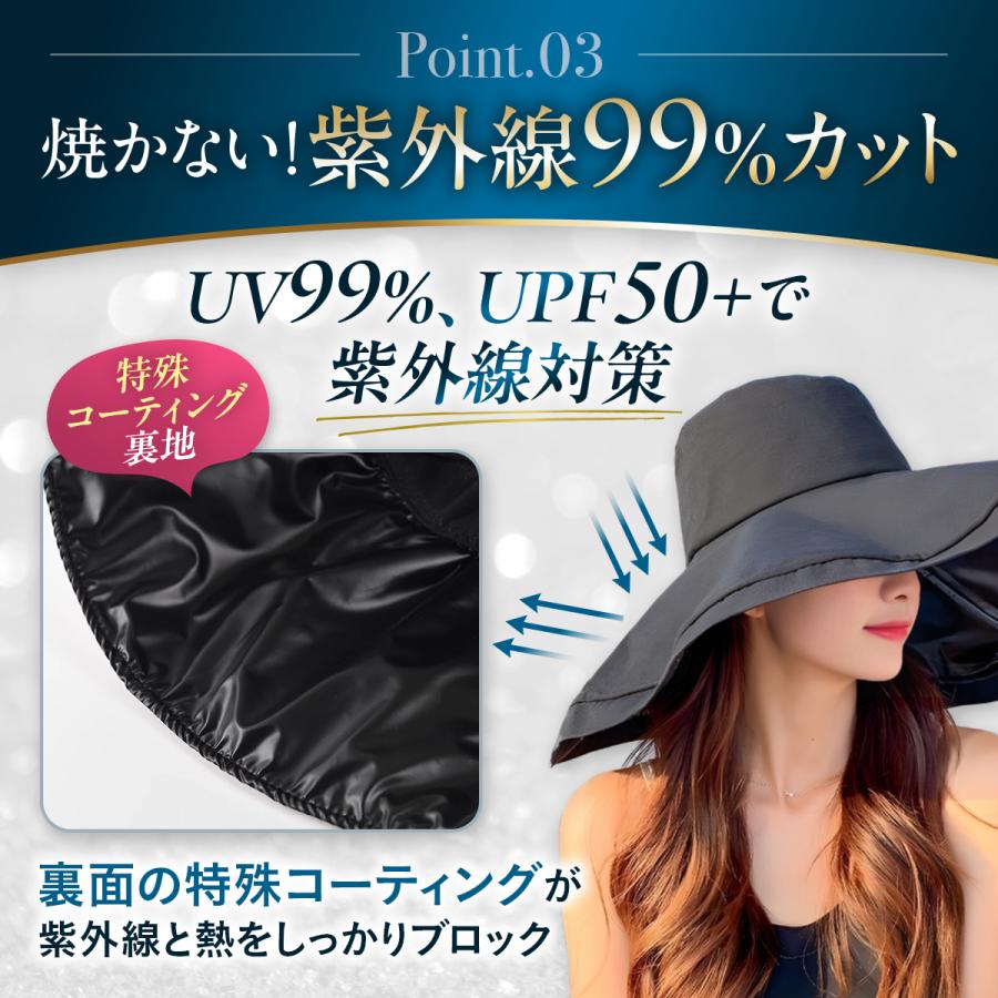 新品 USA製 ハットアタック ツバ広 バケットハット 日よけ UV対策 日よけ帽子 レディース 超つば広 バケットハット UVカット 小顔効果