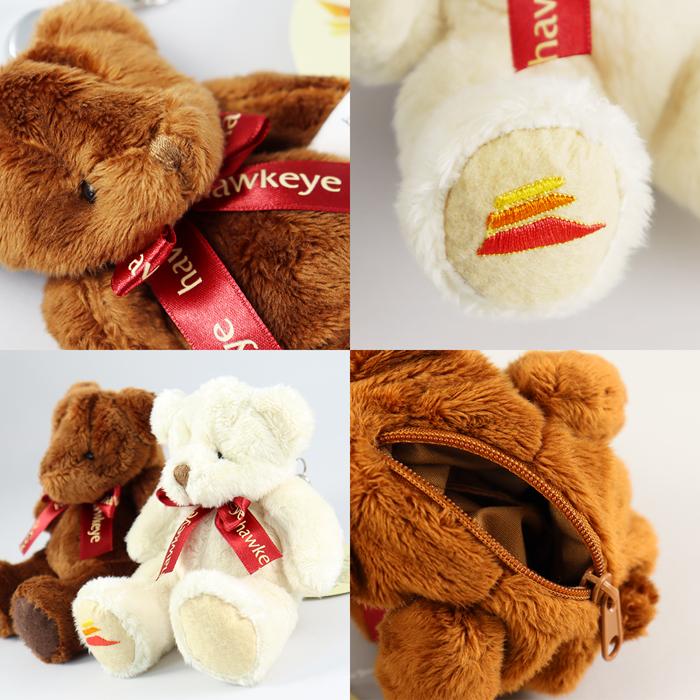 カラビナ】くまポーチ ゴルフボール & ティーケース｜ゴルフ