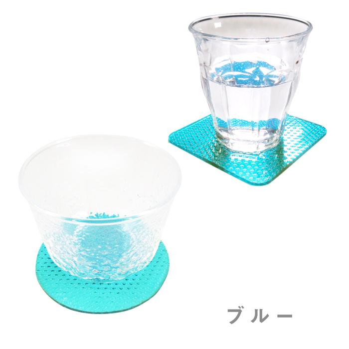 グラスにくっつかない カラフルなクリアコースター 四角 丸 透明 クリア おしゃれ 水洗いok 日本製 格安 イエロー ピンク オレンジ グリーン ブルー 夏 Cco ホークアイyahoo 店 通販 Yahoo ショッピング