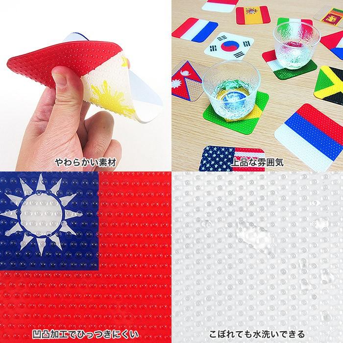 グラスにくっつかない スリランカ国旗クリアコースター フラッグコースター 丸洗いコースター スリランカ エスニック料理にぴったりな国旗コースター Cosri ホークアイyahoo 店 通販 Yahoo ショッピング