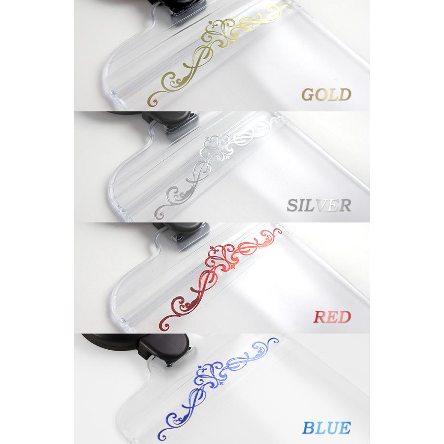 箔シリーズ/のびパス】パスケース 伸びるリール付き[IC ICOCA SUICA