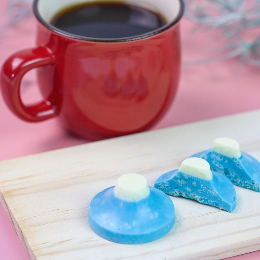 青い富士山チョコクランチ Fujisan Blue CHOCOLATE CRUNCH 6個入 36箱