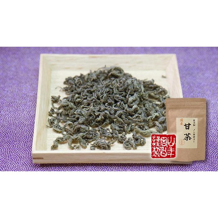 健康茶 国産100% 甘茶 50g 無添加 福岡県産 花祭り 送料無料｜yamaneen｜03