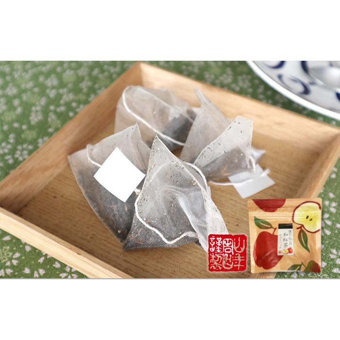 お茶 日本茶 紅茶 国産100% 蜜りんごの和紅茶 2g×5パック×10袋セット 送料無料_2