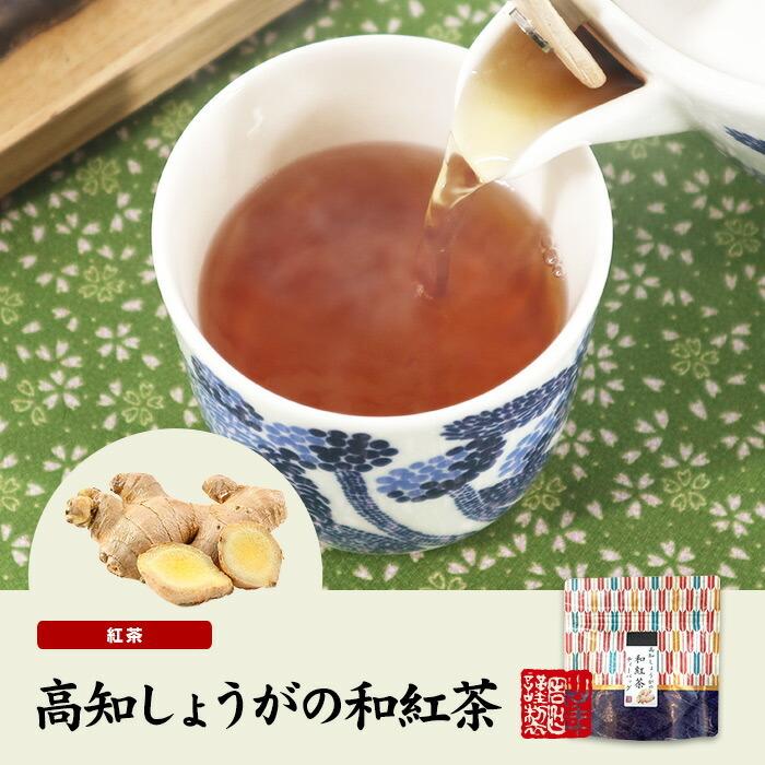 お茶 日本茶 紅茶 国産100% 高知しょうがの和紅茶 2g×5パック  送料無料｜yamaneen｜02