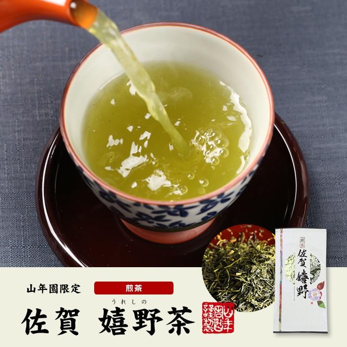 お茶 日本茶 煎茶 嬉野 100g×2袋セット 佐賀県 送料無料｜yamaneen｜02