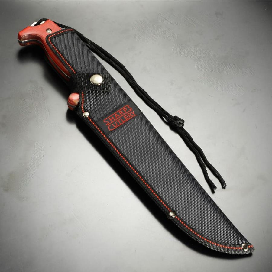 Frost Cutlery アウトドアナイフ フルタング パッカウッドハンドル SHP 