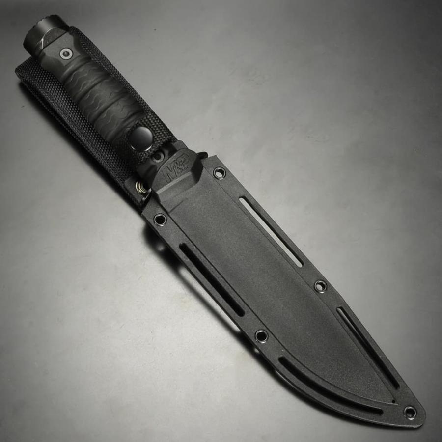 スミス&ウエッソン サバイバルナイフ 8Cr13MoVステンレス鋼 硬質