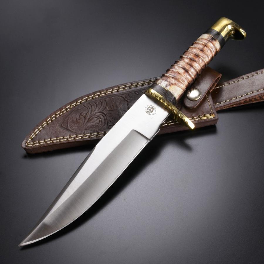 Chipaway アウトドアナイフ ショショーニウォーリアー 直刃 ボーン