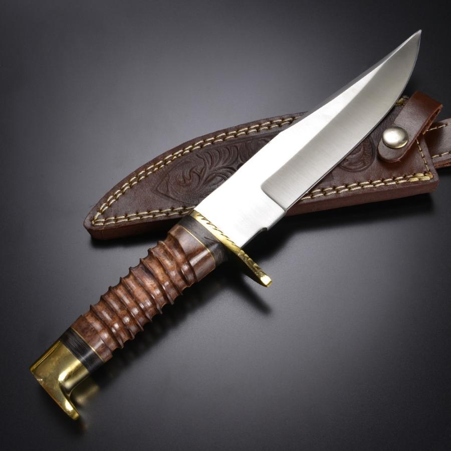 Chipaway アウトドアナイフ ショショーニウォーリアー 直刃 ボーン