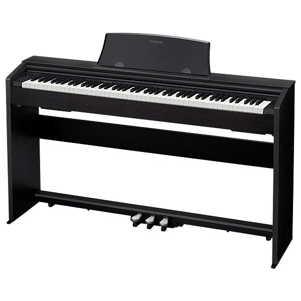 CASIO 電子ピアノ PX-770BK   ブラックウッド調