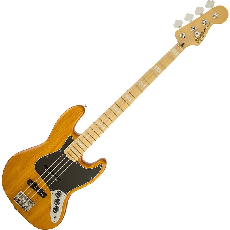 Squier エレキベース Vintage Modified Jazz Bass '77/Amber/M