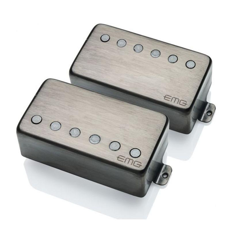 EMG ギター用ピックアップ 57/66TW Set / Brushed Black Chrome