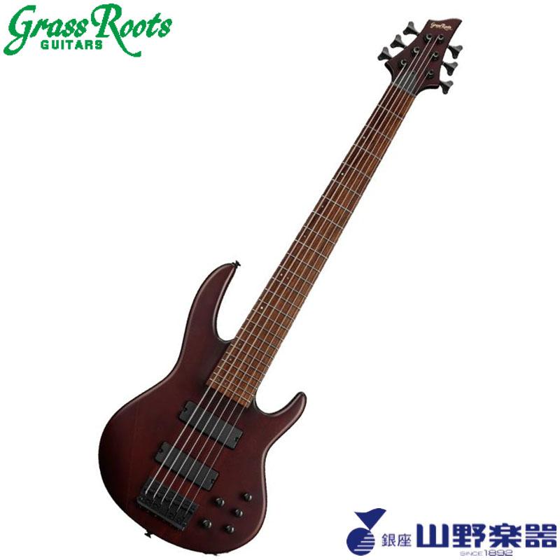 Yahoo!オークション - グラスルーツgrassroots G-D6-85 6弦ベース/ス