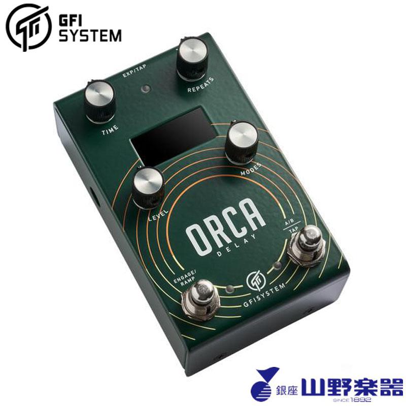 GFI SYSTEM デュアル・ディレイ ORCA : 36107 : 山野楽器 楽器専門 