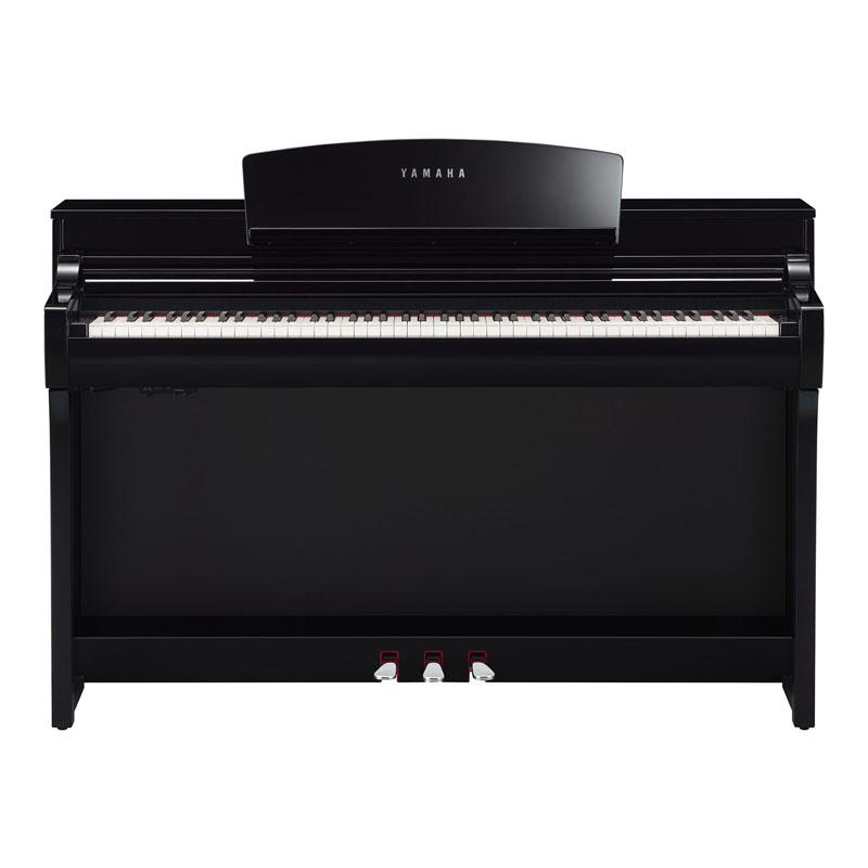 YAMAHA 電子ピアノ CSP-255PE / 黒鏡面艶出し仕上げの画像