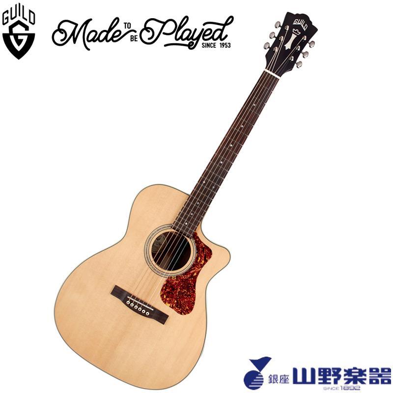 GUILD エレアコギター OM-150CE / Natural : 山野楽器 楽器専門Yahoo
