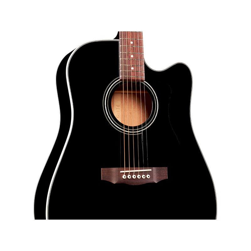 GUILD エレアコギター D-140CE / Blackの画像