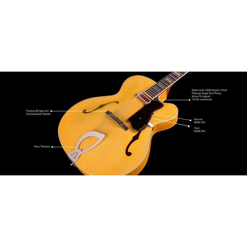 GUILD エレキギター A-150 SAVOY / Blonde : 山野楽器 楽器専門Yahoo
