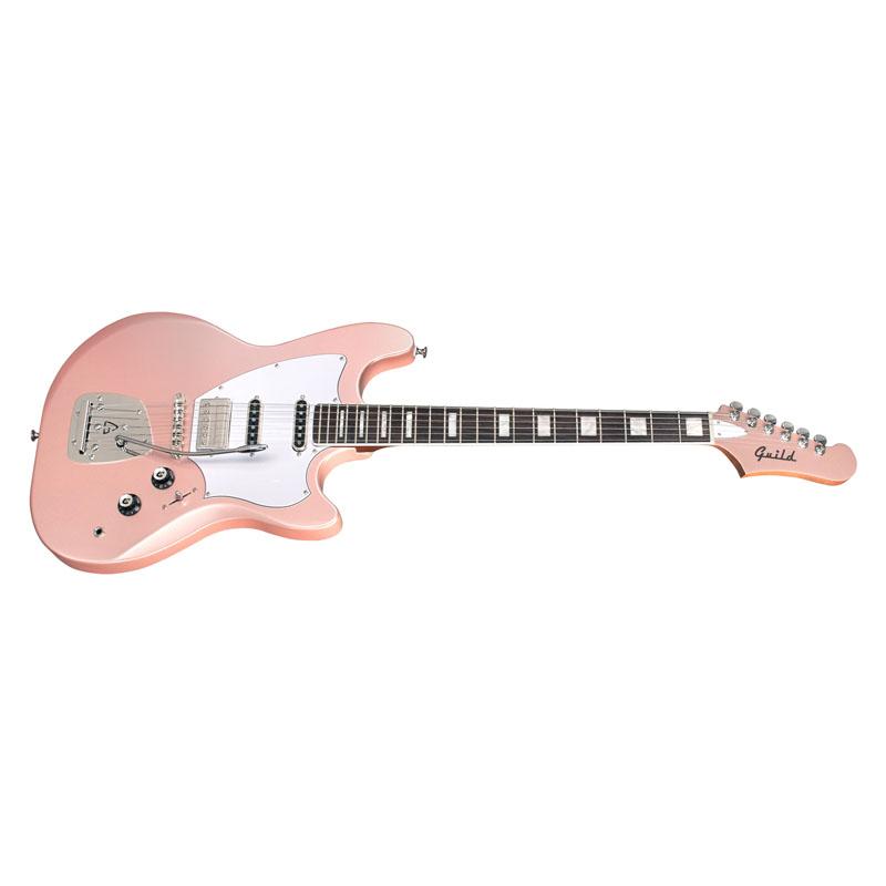 GUILD エレキギター SURFLINER DELUXE / Rose Quartz Metallic : 山野
