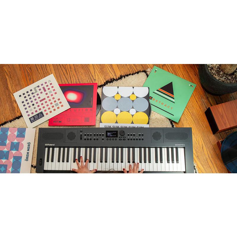 Roland Digital Keyboard GO:KEYS5 / グラファイト : 山野楽器 楽器