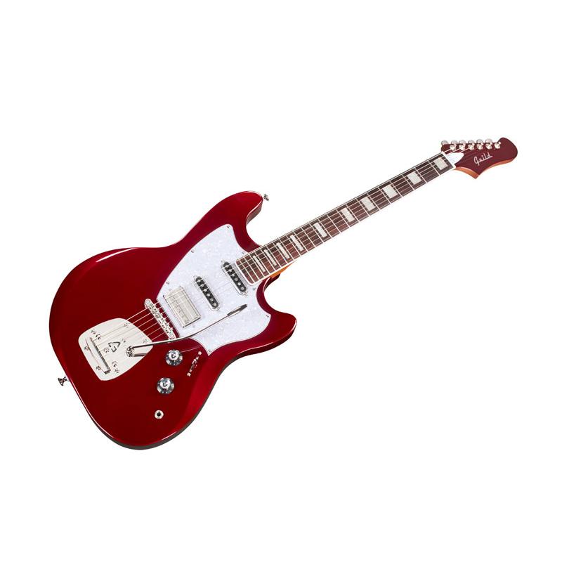 GUILD エレキギター SURFLINER DELUXE / SCARLET RED METALLIC : 山野