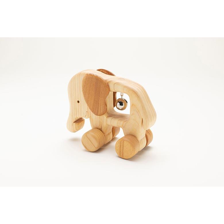木のおもちゃ ころりんアニマル（単品）】コロコロ 動物 乗り物