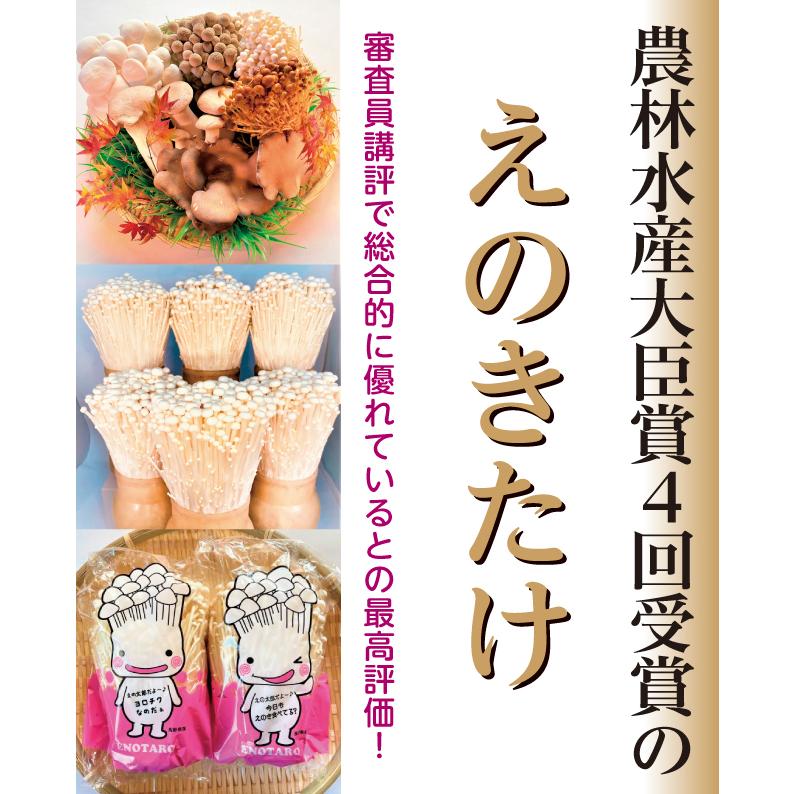 山のさちショップ・店きのこ 産地直送 長野県産 ギフト えのき そば