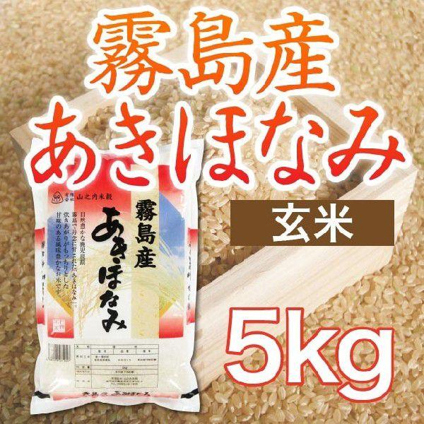 令和5年産 鹿児島県 霧島産あきほなみ 玄米 5kg 送料無料（一部地域を除く）｜yamanouchi-kome