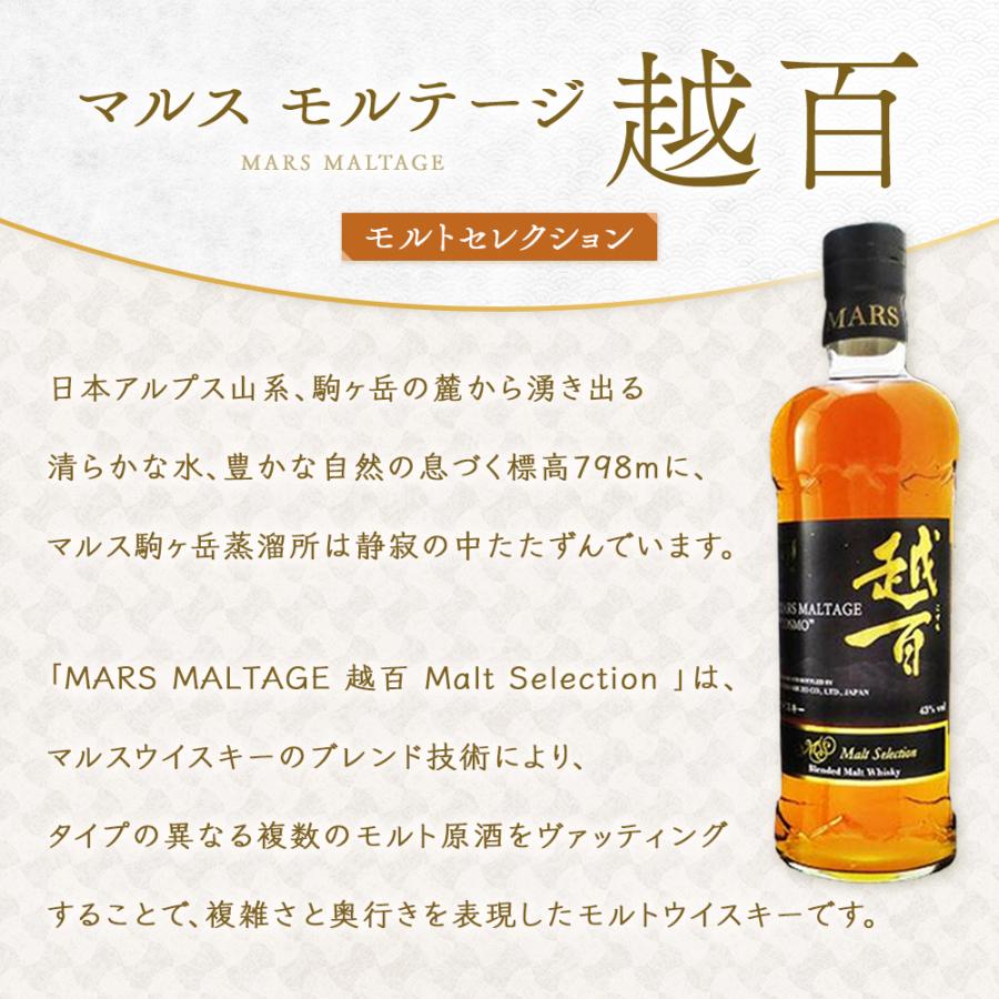 マルス モルテージ 越百 モルトセレクション 700ml ウイスキー