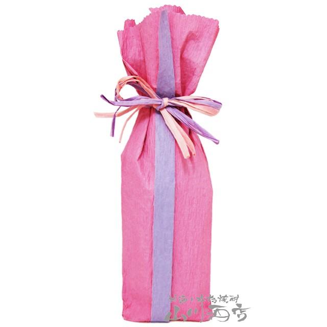 ボトルラッピング 和紙 ピンクと薄い紫色 リボン2色付き 単独購入不可 ギフト プレゼント 1581 酒の番人 ヤマカワ Yahoo 店 通販 Yahoo ショッピング