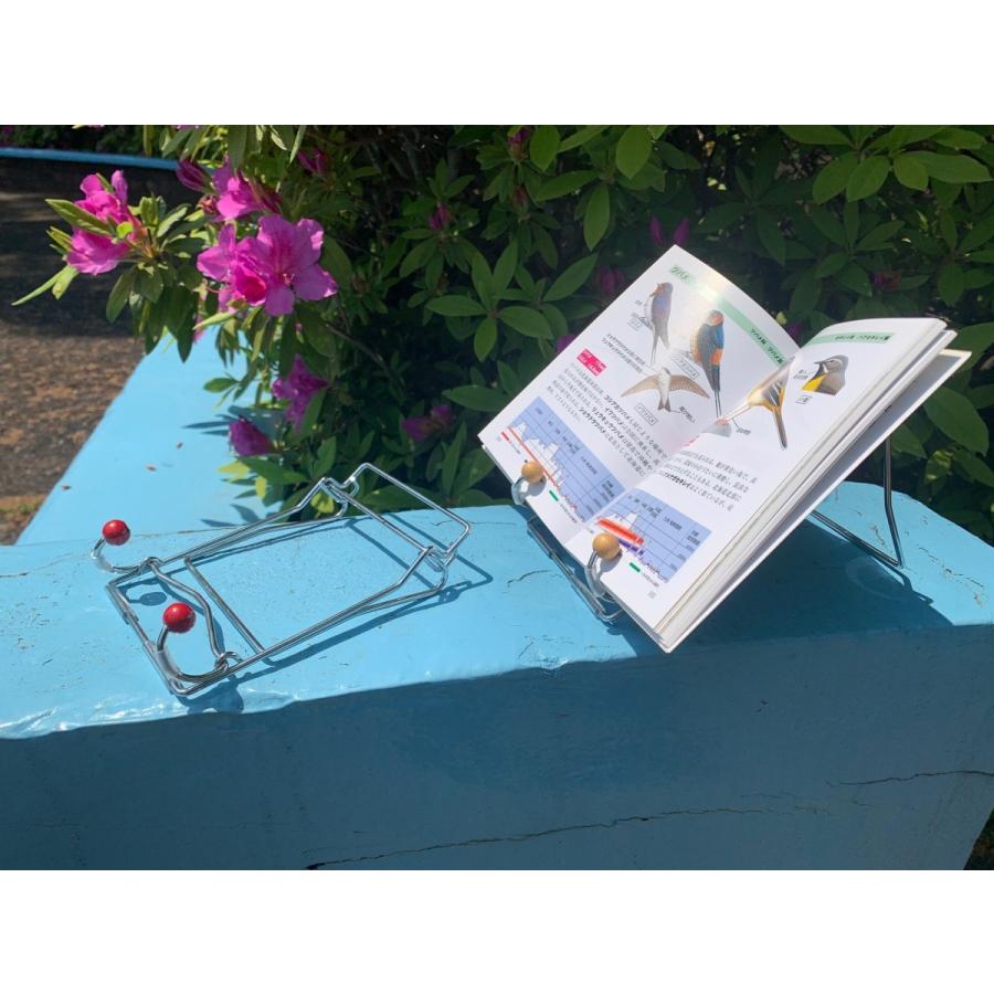 読書スタンドmini 木玉　二段 | 