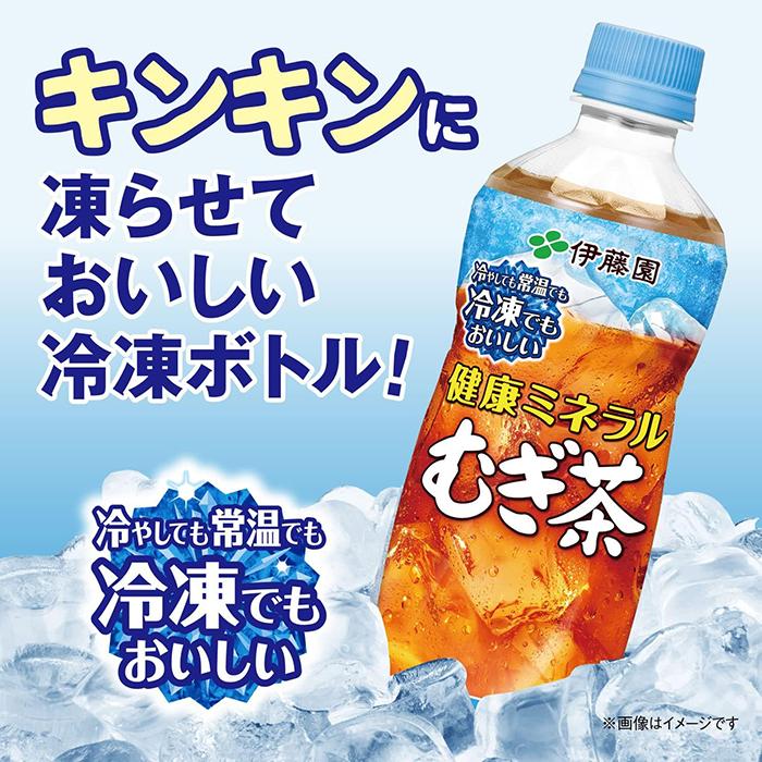 伊藤園 健康ミネラルむぎ茶 PETボトル 冷凍兼用ボトル 485ml × 24本｜yamasaki-onlineshop｜02