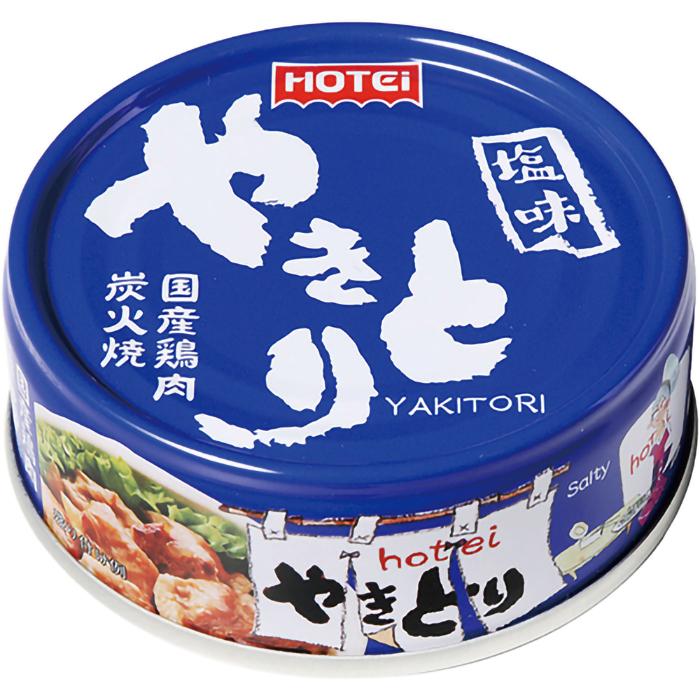 人気商品～ホテイフーズ 炭火焼やき豚 塩だれ味 65g×24缶セット 【公式