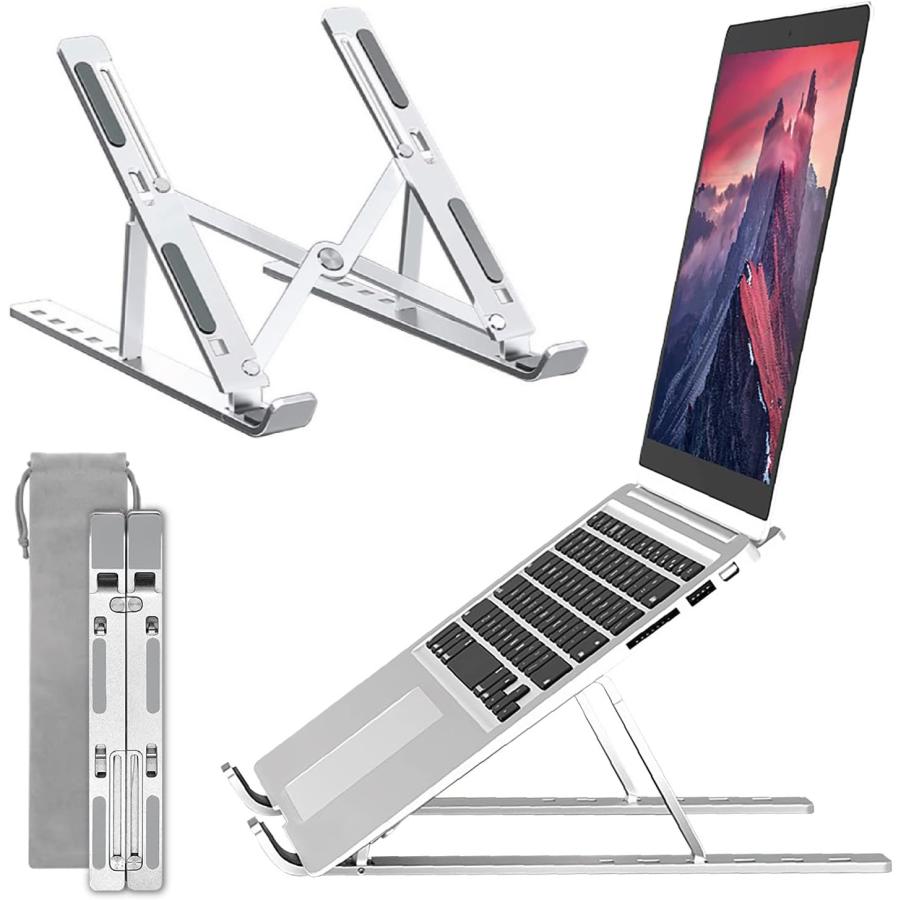 送料無料 1,000ポッキリ ノートパソコン スタンド 折りたたみ式