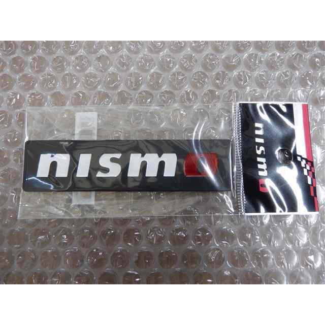 日産純正 NISMO ニスモ メタルエンブレム ブラック : ヤマサキパーツ3