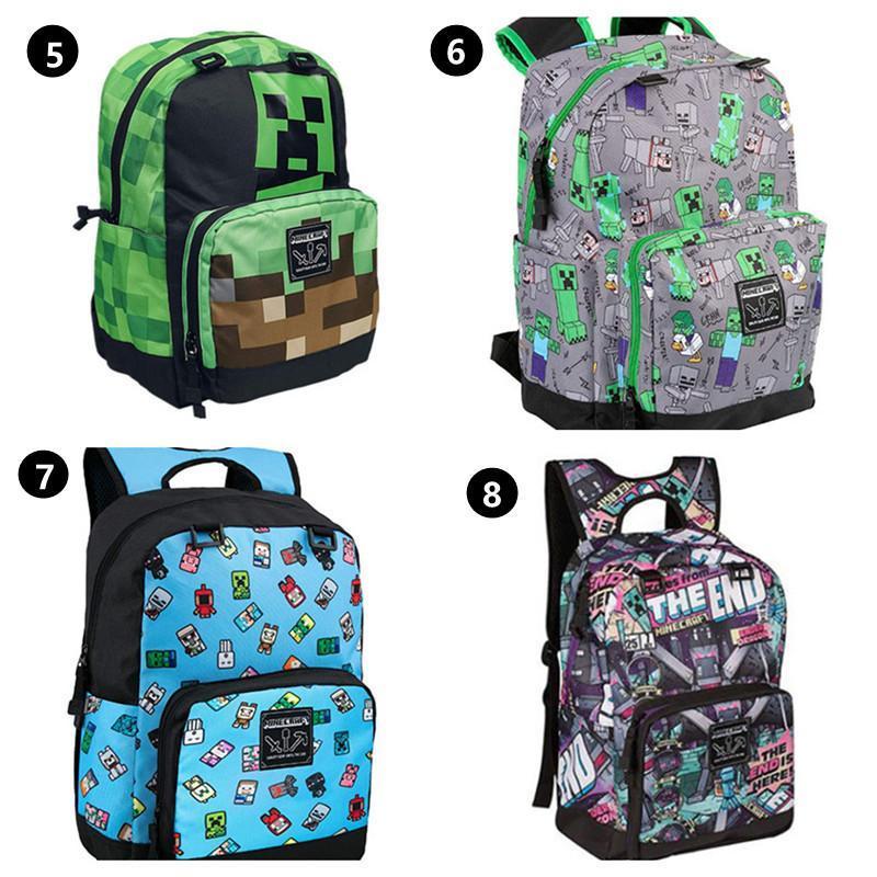 Minecraft マインクラフト リュックサック クリーパー キッズ用 子供用バックパック マイクラ ゲーム キャラクターグッズ