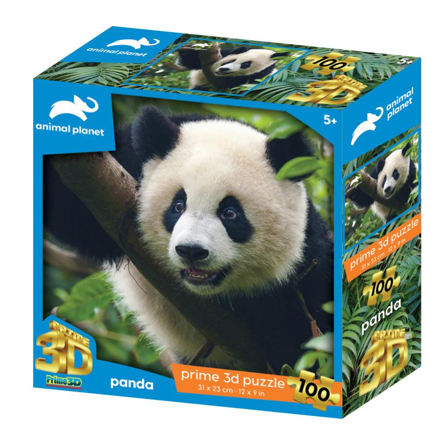 3Dジグソーパズル【ジャイアントパンダ】100ピース / animal planet