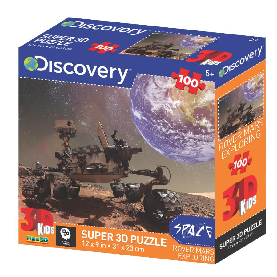 3Dジグソーパズル【火星探査機】100ピース / Discovery ディスカバリー
