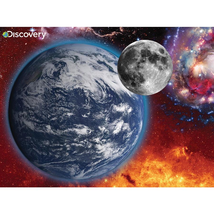 3Dジグソーパズル【地球と月】100ピース / Discovery ディスカバリー