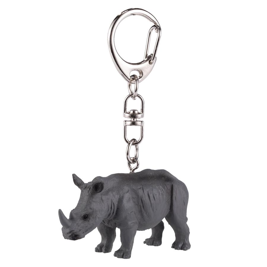 サイ / mojo キーチェーン キーホルダー 動物 フィギュア プレゼント