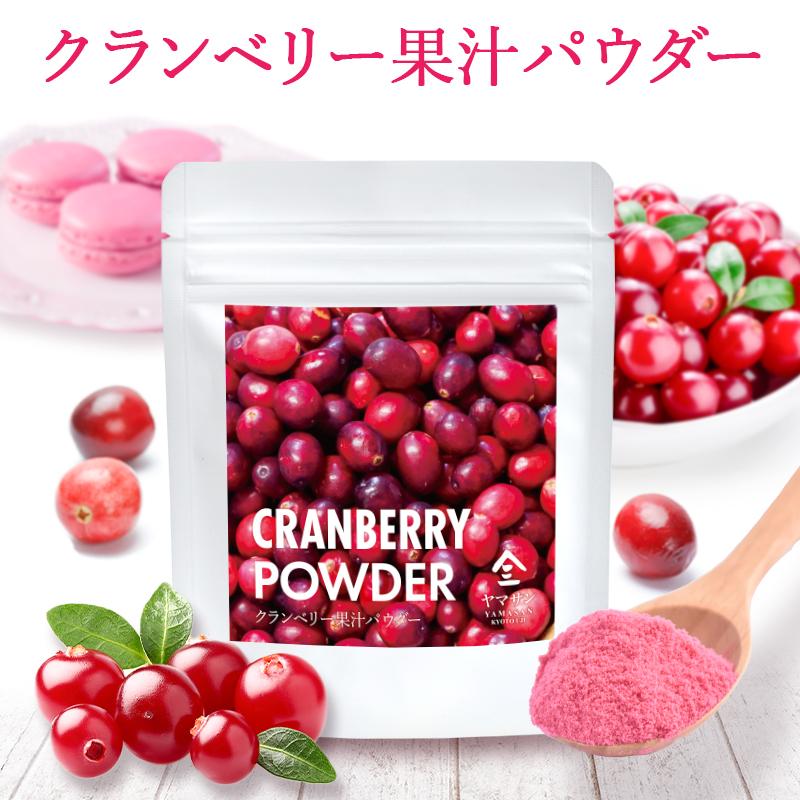 クランベリー果汁パウダー（40g） 製菓用 製菓用パウダー クランベリー ベリー 果汁 粉末 パウダー クランベリー粉末 無添加 お料理
