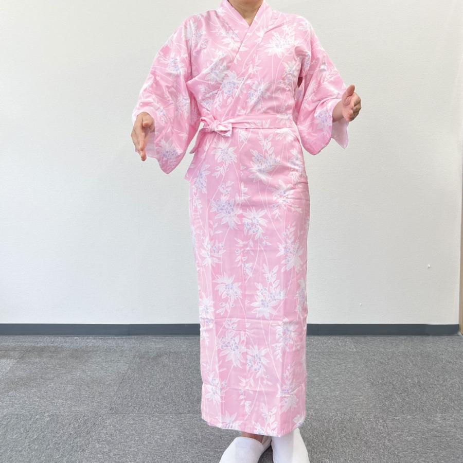 寝巻き 浴衣 女性 日本製 綿100% 二重ガーゼ S M L カラー ねまき 介護