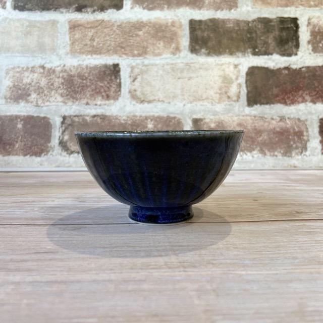 茶碗 おしゃれ 器 北欧 ブルー 紺 食器 陶器 うつわネプチューン 軽量
