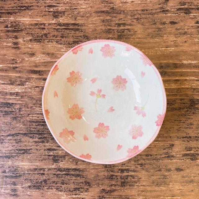 さくら 浅鉢 おうち花見 可愛い おしゃれ 小鉢 食器 陶器 鉢 皿