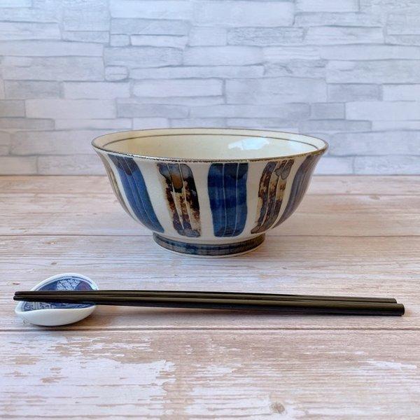 麺鉢 民彩 手描き風 日本製 美濃焼 食器 陶器 うつわ 丼 丼ぶり うどん